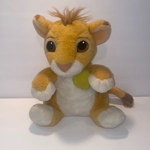 1993 The Lion King Plush Talking Simba